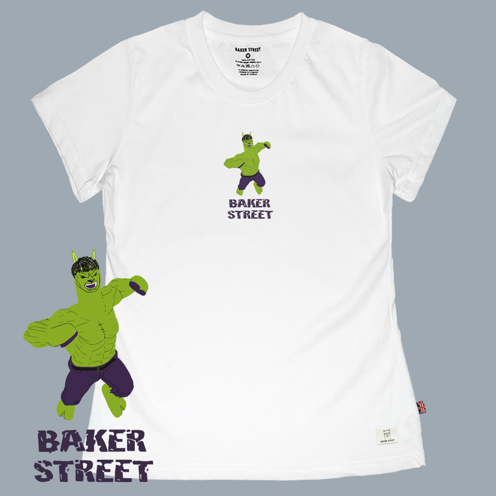 Hulk Alpaca 綠巨駝 女版短T