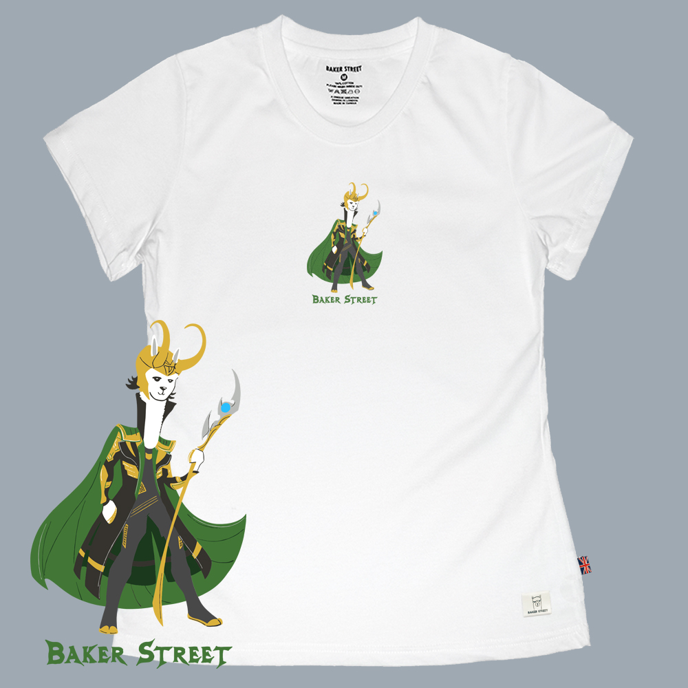 Loki Alpaca 洛基駝 女版短T