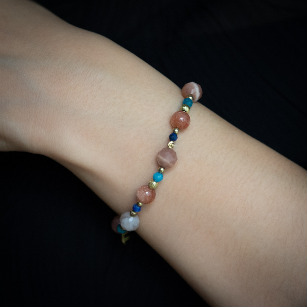 Crystal bracelet｜C1458-Sunset Starry Glow