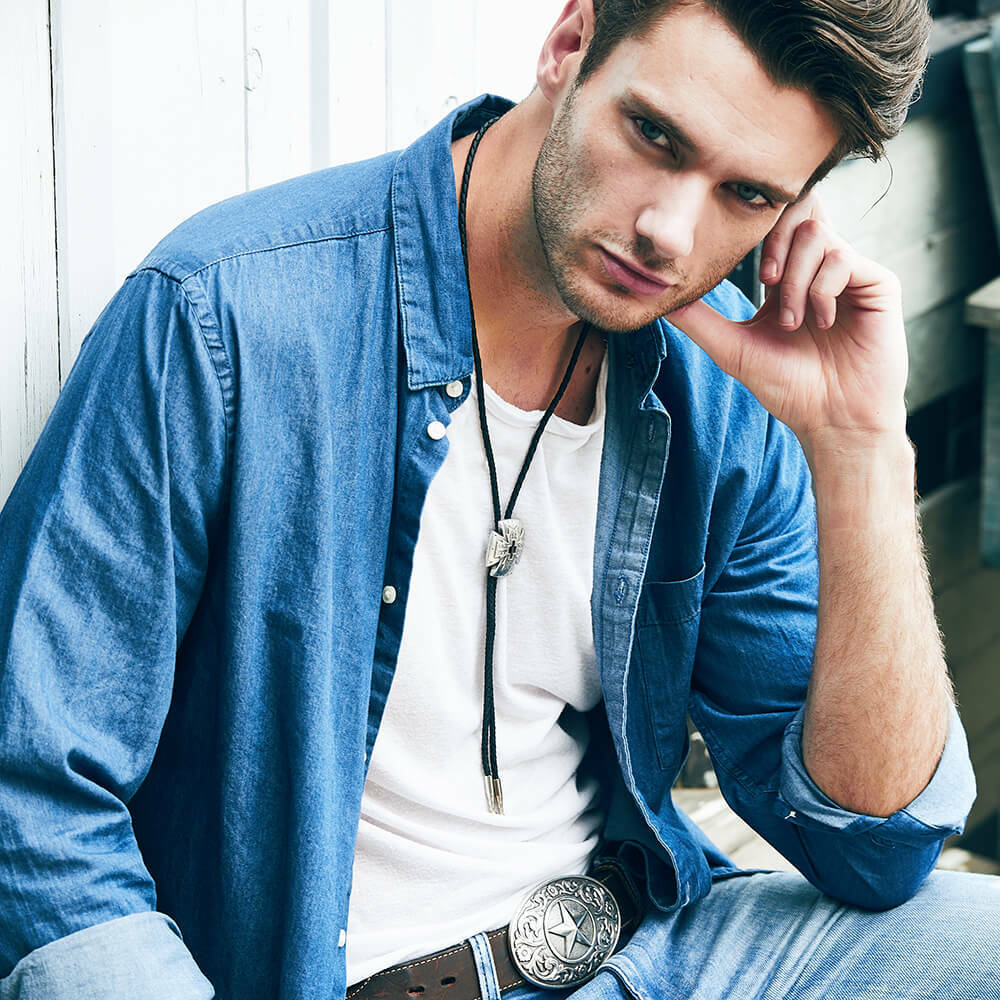 聖殿十字架 保羅領帶/BoloTie/美式領帶－快速出貨