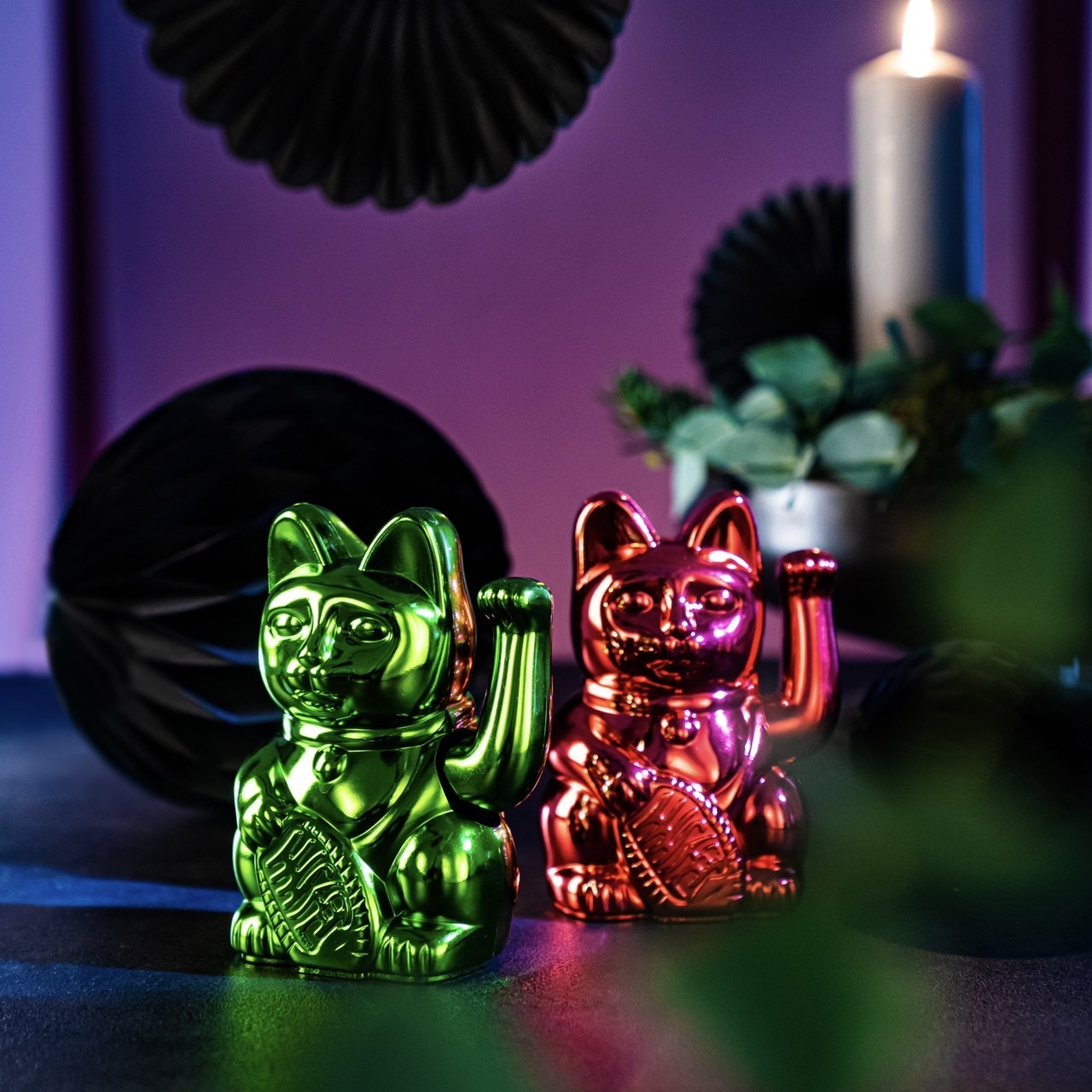 聖誕節限定版幸運招財貓