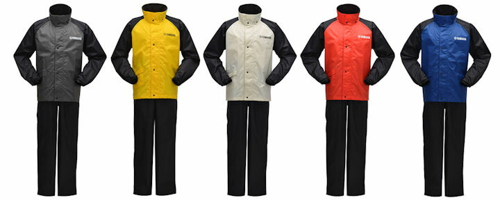 YAMAHA純正部品 新款兩截式雨衣