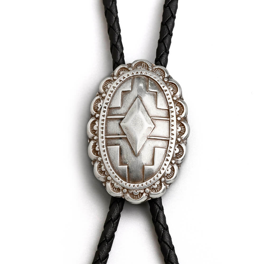 經典仿舊十字圓盾 保羅領帶/BoloTie/美式領帶－快速出貨