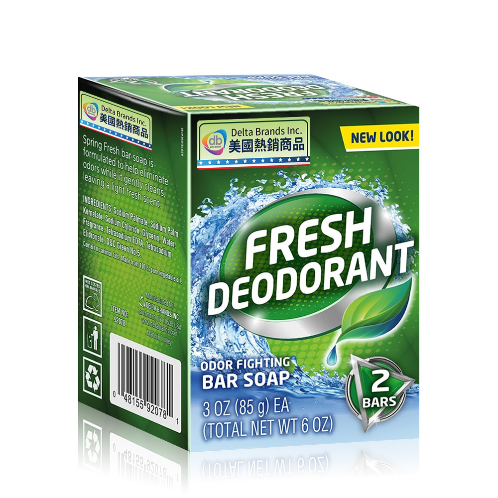 【Personal Care】除汗臭運動香皂3oz/85gx2入