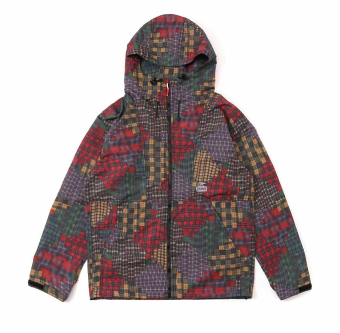CHUMS Camp Field Hoodie 男 風衣外套 Patched Plaid Declu