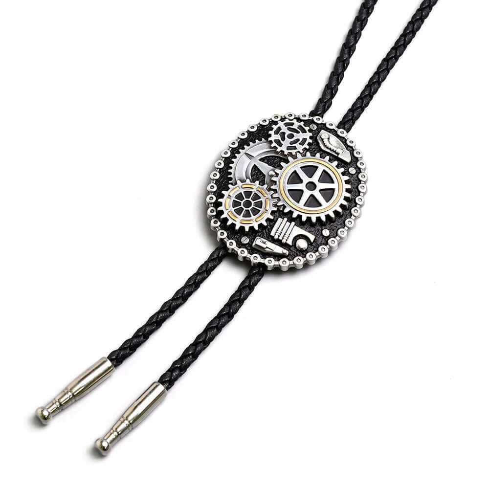 搖滾龐克機械齒輪 保羅領帶/BoloTie/美式領帶－快速出貨
