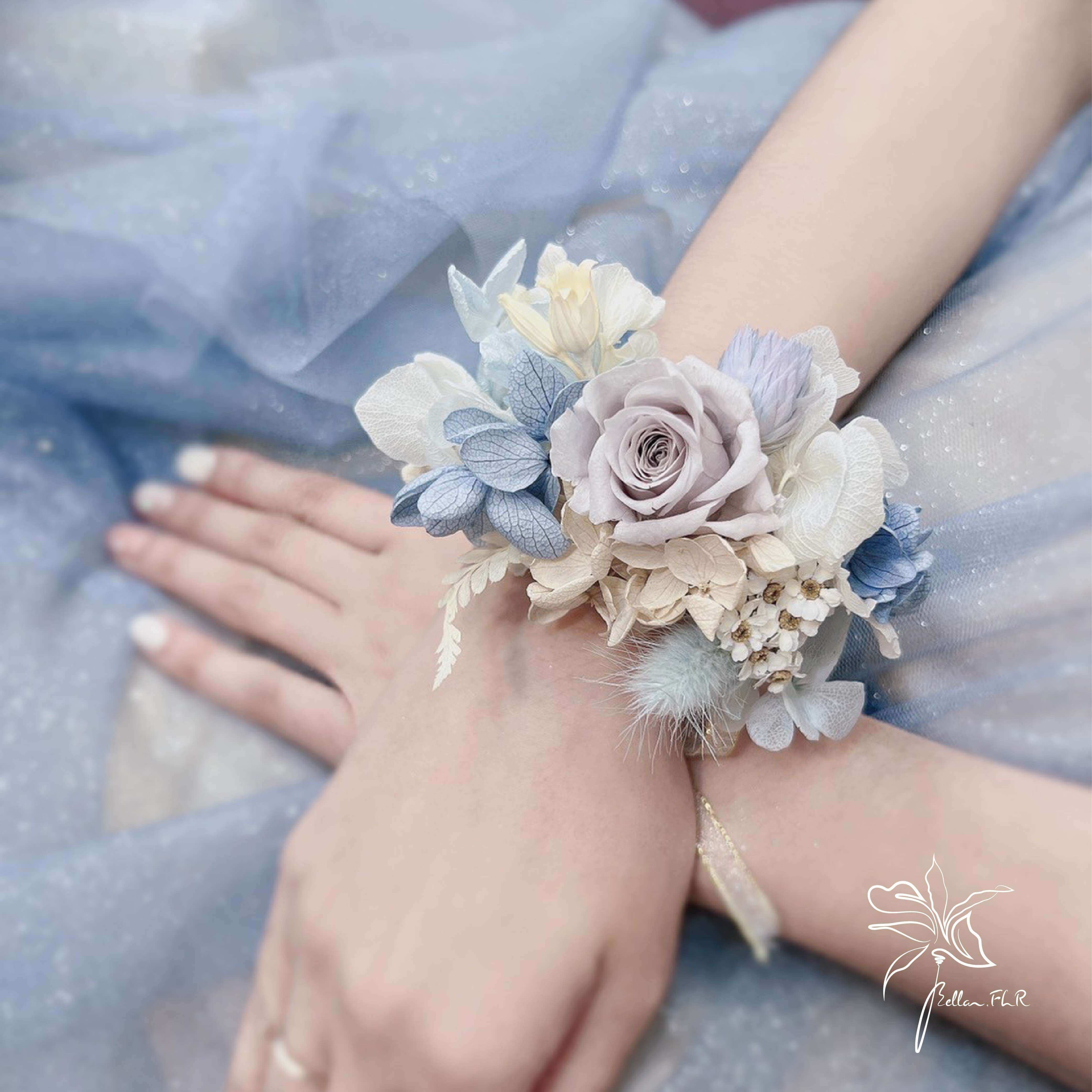 【想起你的溫柔】永生玫瑰手腕花