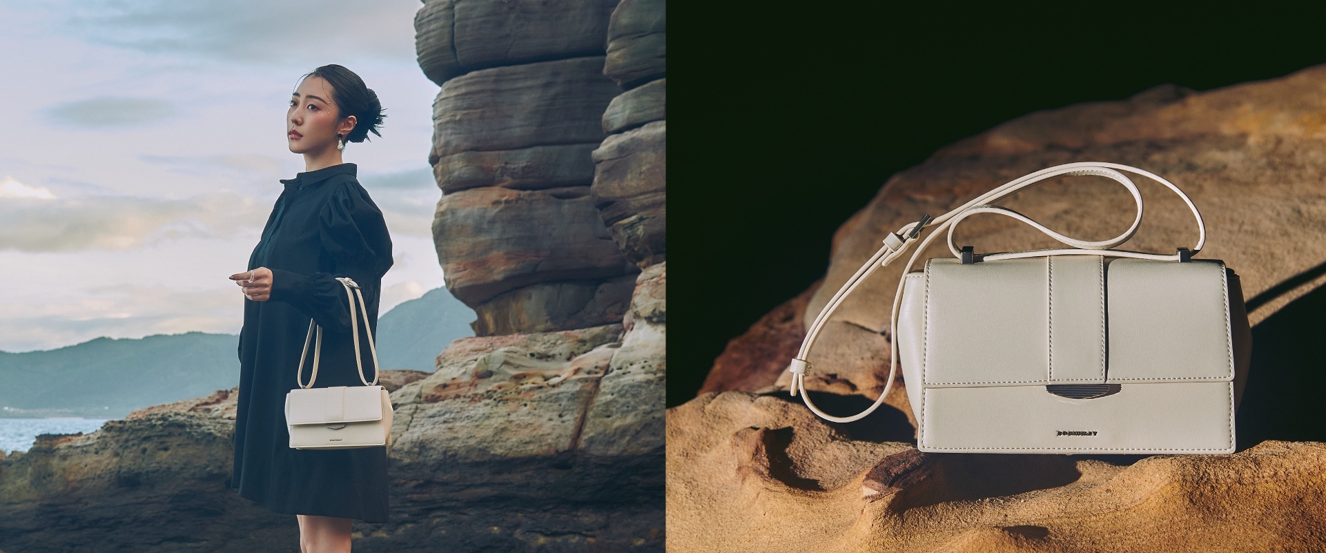 Dreamer 斜背包除了可以日常通勤，也很適合與另一半約會或閨蜜聚會時配戴