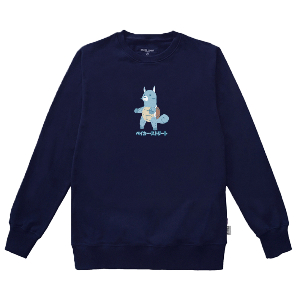 J nee Alpaca 傑尼駝 高磅數長袖圓T