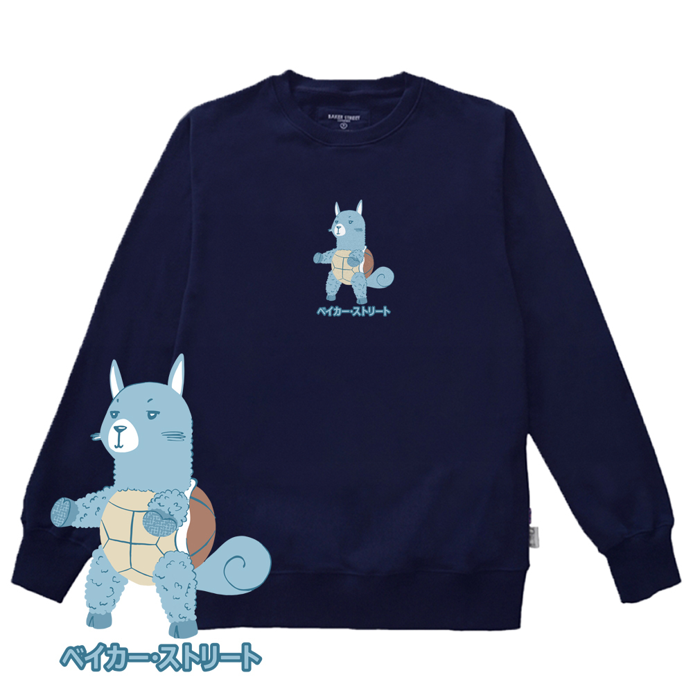 J nee Alpaca 傑尼駝 高磅數長袖圓T