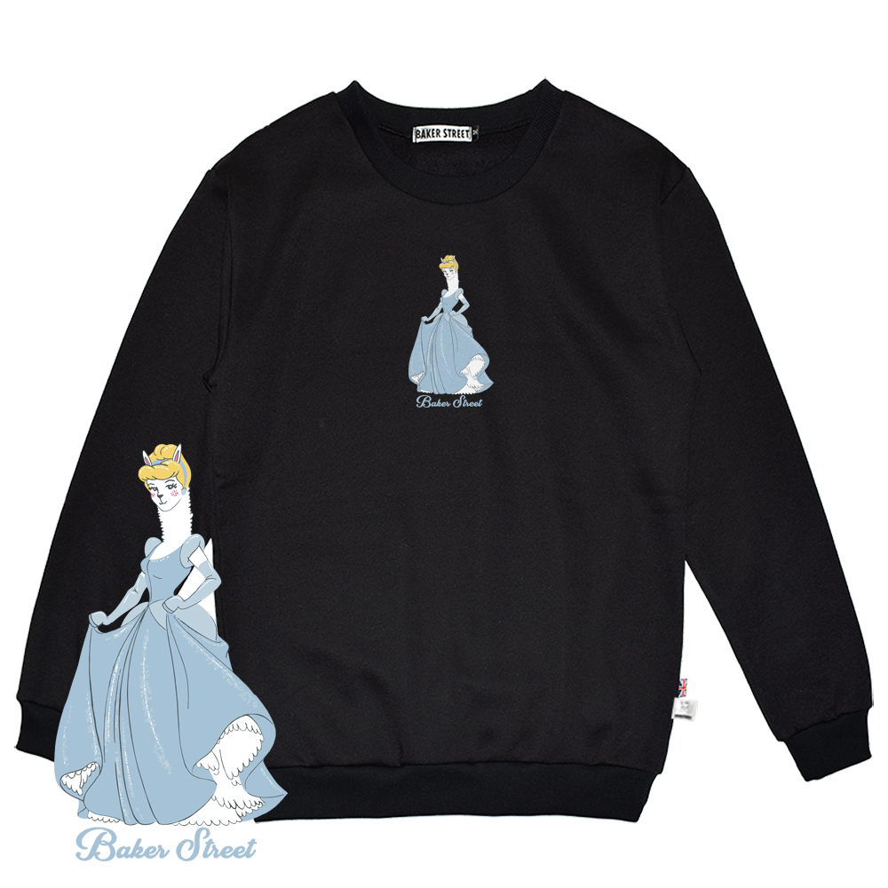 Cinderel Alpaca 仙杜瑞駝 高磅數長袖圓T