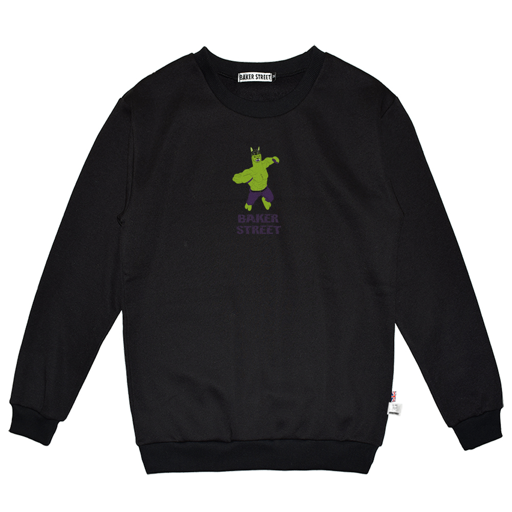 Hulk Alpaca 綠巨駝 高磅數長袖圓T