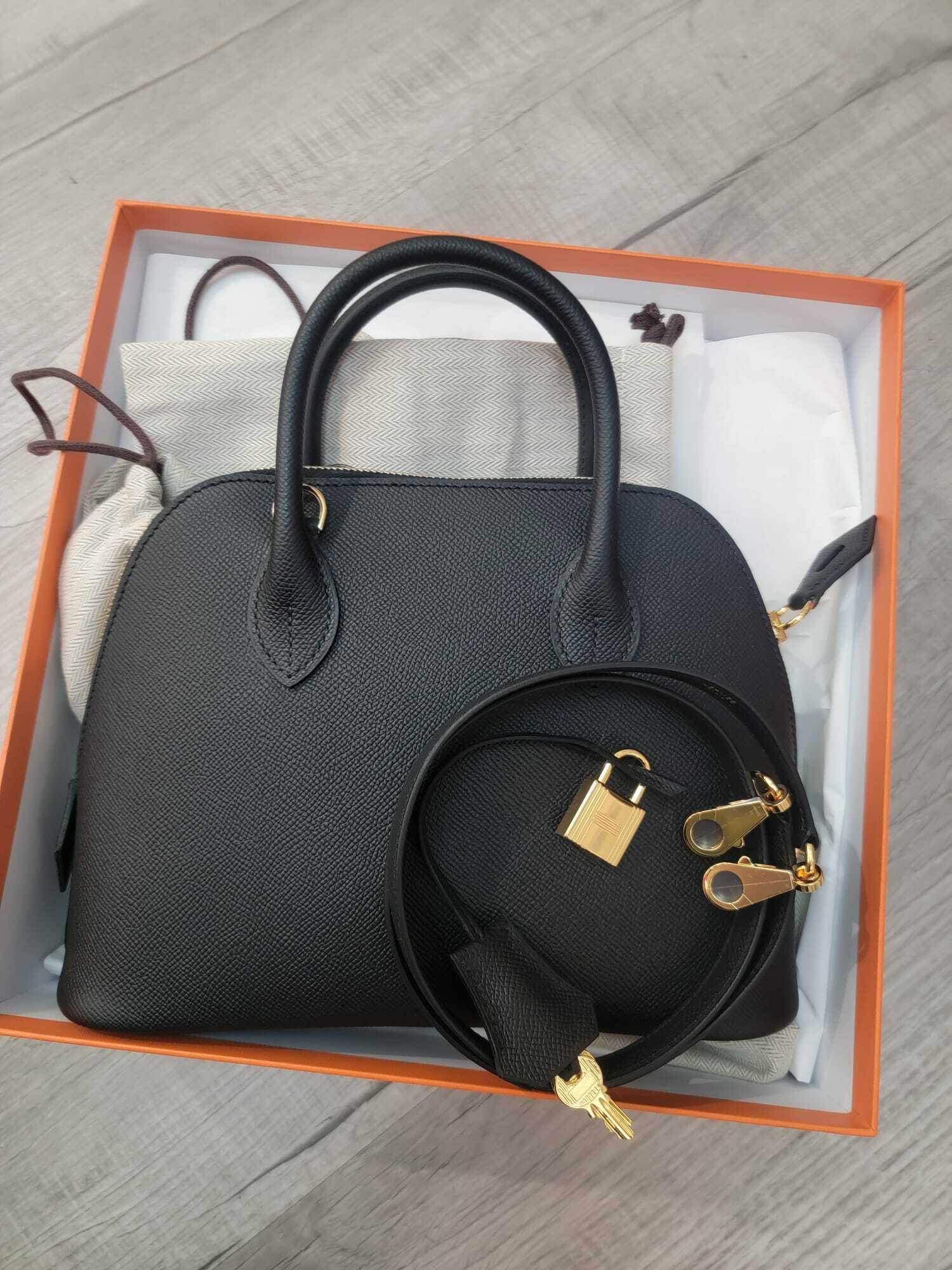 Hermes Bolide 25 NOIR CC 黑金