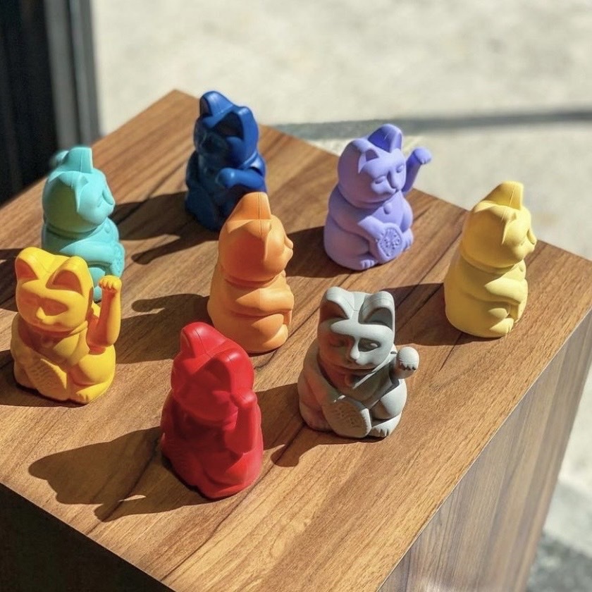 迷你版幸運招財貓