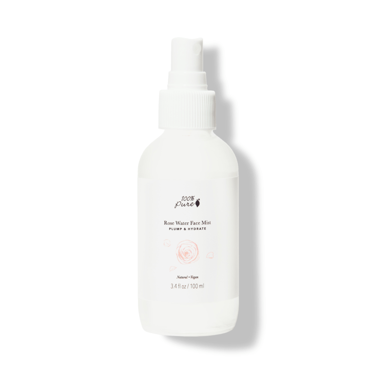 美國100%Pure玫瑰水保濕噴霧