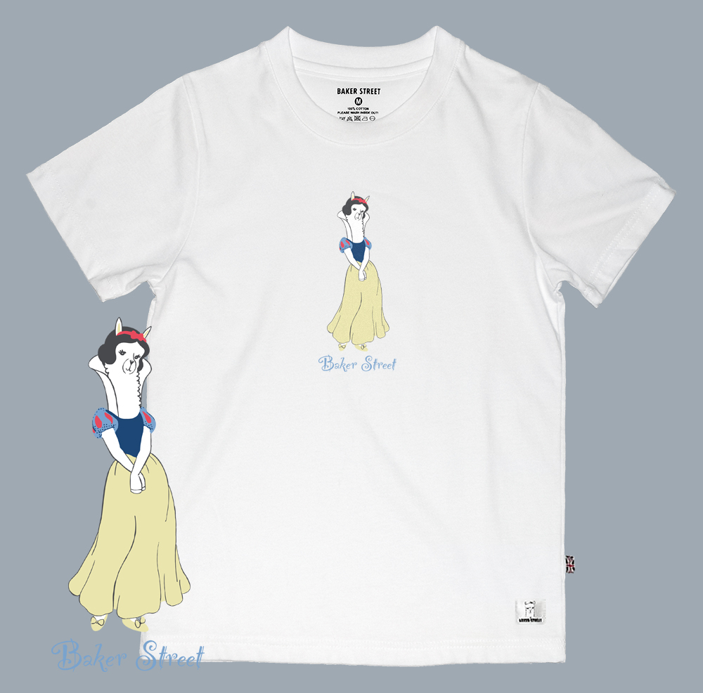 Whitepaca 白雪駝 童裝短T