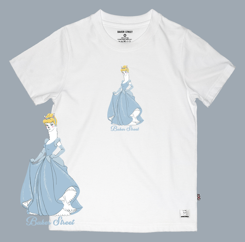 Cinderel Alpaca 仙杜瑞駝 童裝短T