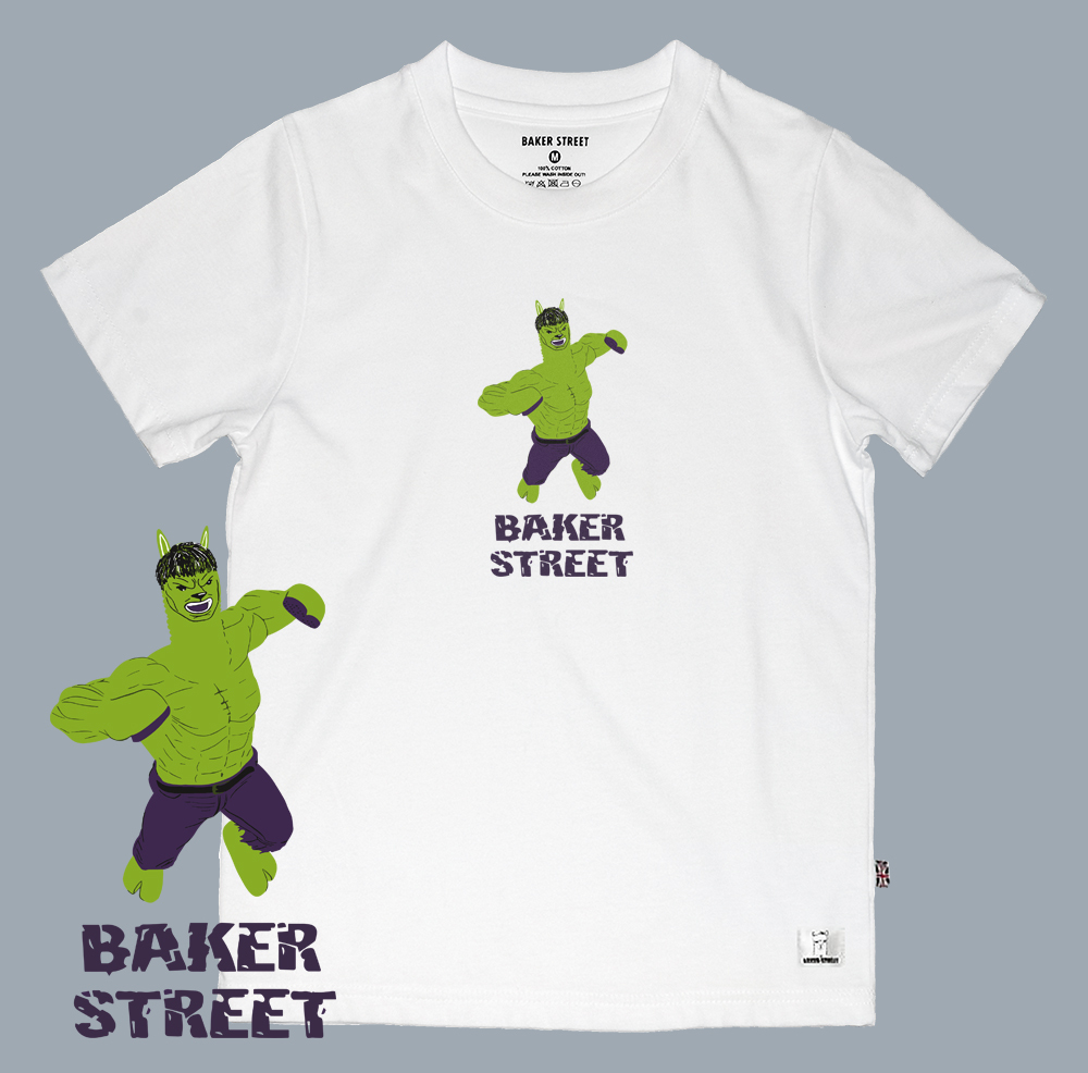 Hulk Alpaca 綠巨駝 童裝短T