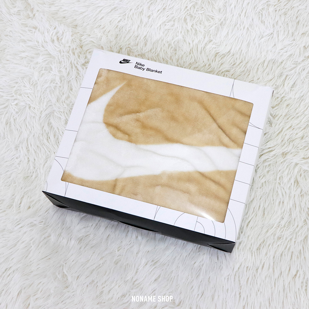 NIKE NSW BLANKET 大勾 保暖 絨毛 毛毯 奶油黃