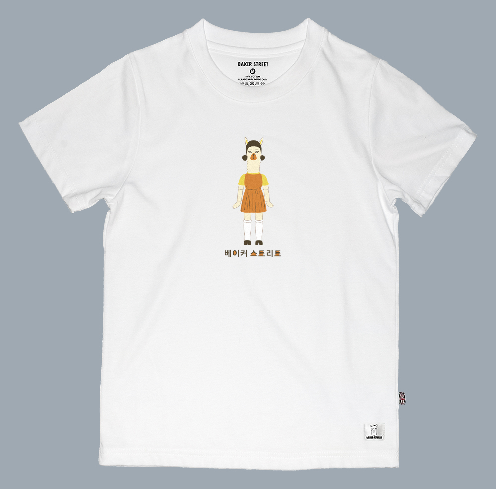 Alpaca Game 羊駝遊戲 童裝短T