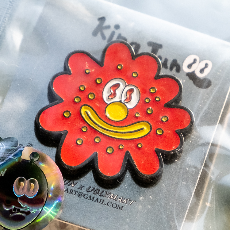 Kingjun｜勳章｜病毒花｜紅色