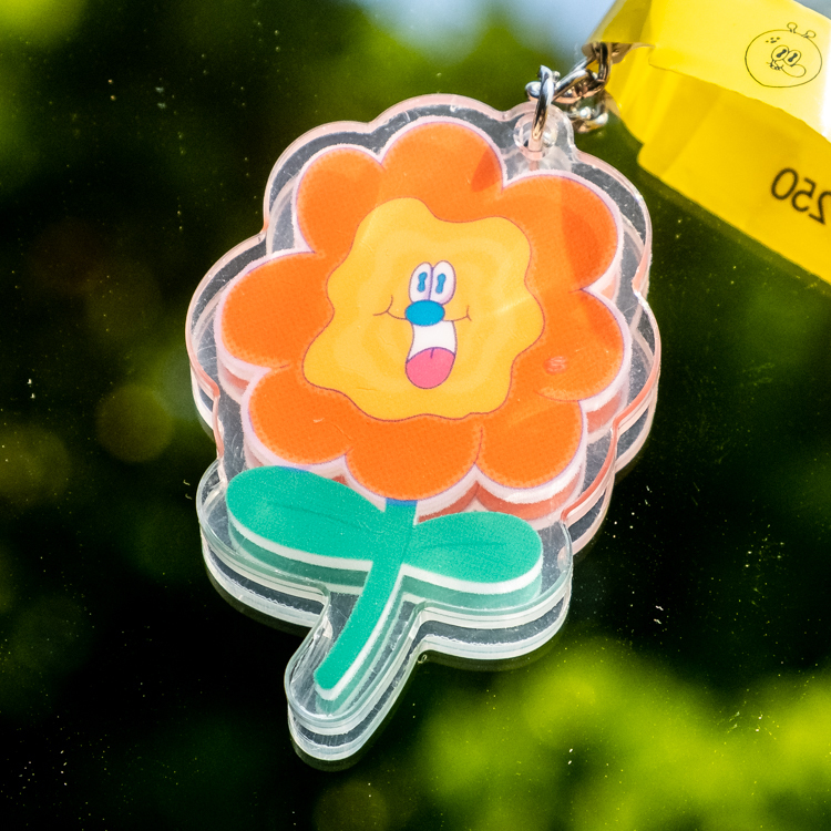Kingjun｜壓克力吊飾｜花花B