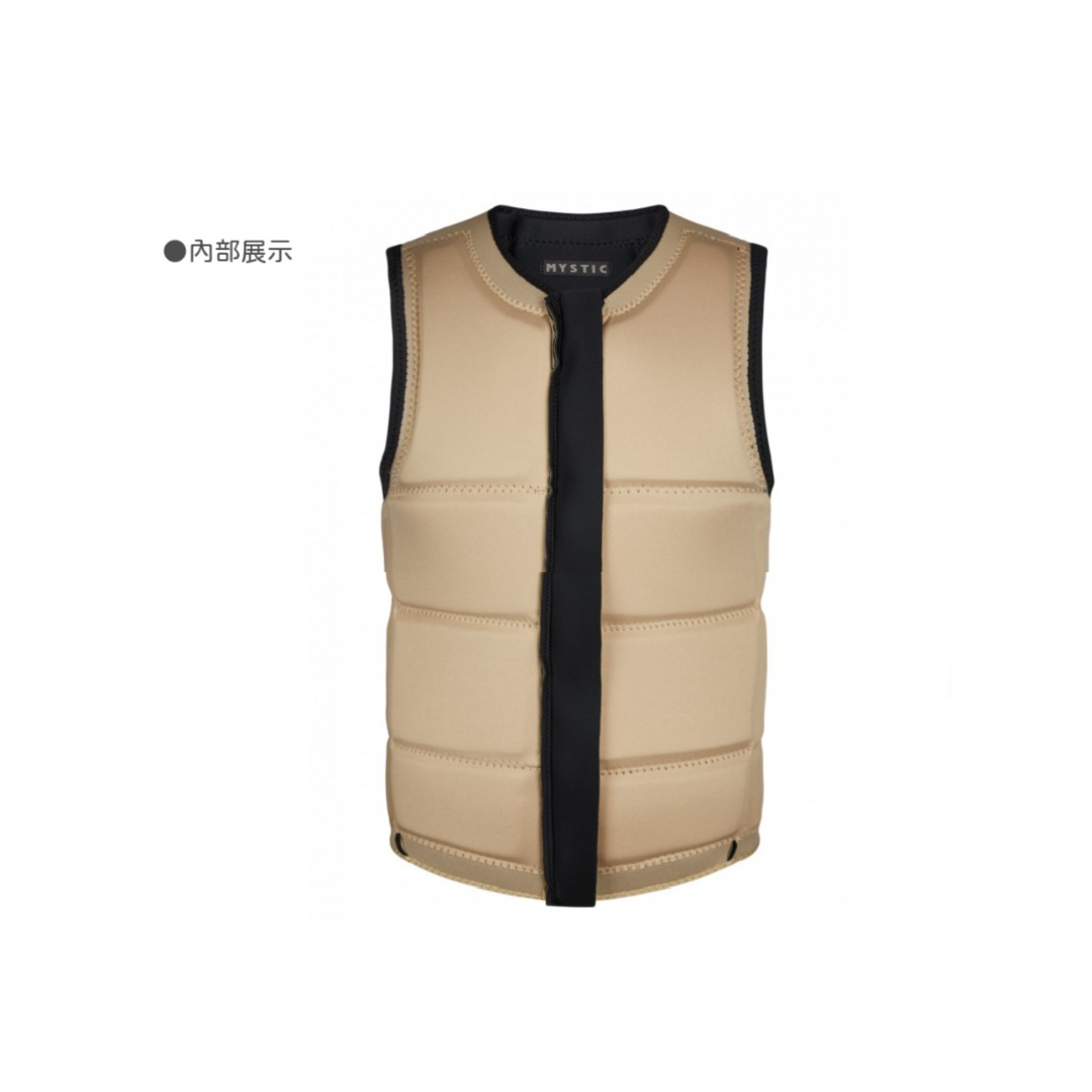 [9折] MYSTIC 男款防撞滑水背心 STONE/黑卡其 (斷貨) @