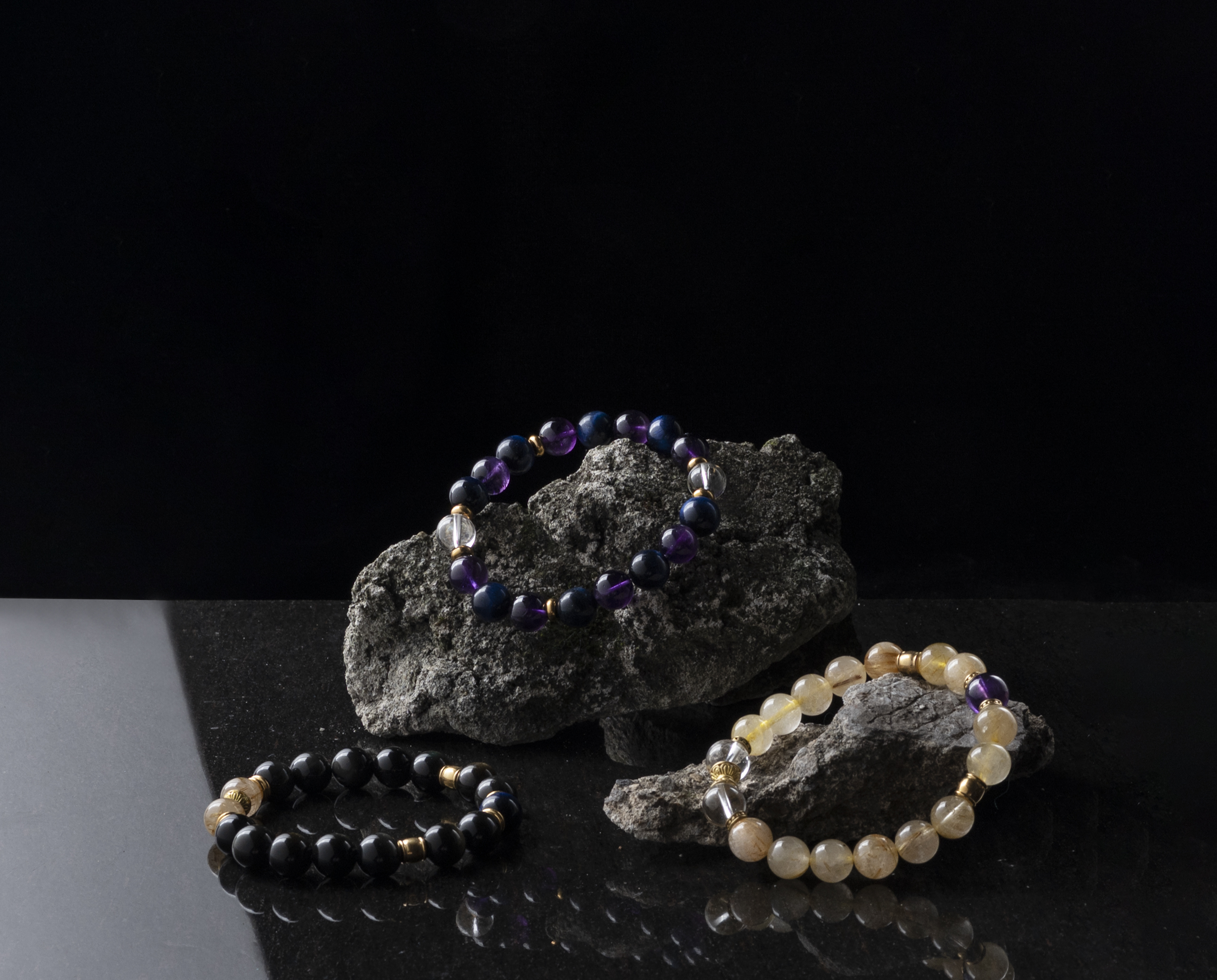 水晶手鍊【男士手鍊-非凡】共五款