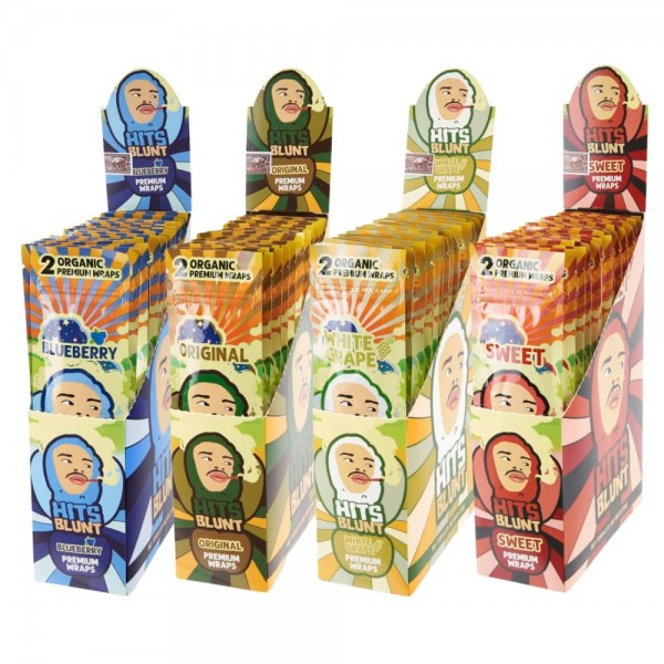 🇺🇸 Hits Blunt - Organic Premium Rolling Wraps 有機漢麻雪茄紙（2pc）