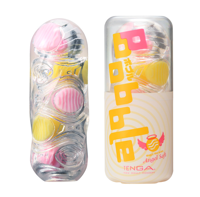 TENGA Bobble （魔法彈珠天使柔軟版 ／ 瘋狂立方魔鬼强硬版）