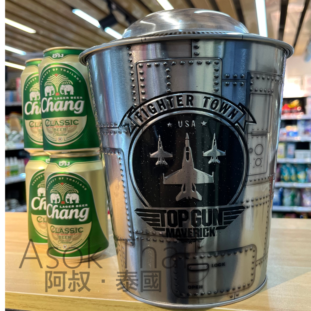 Topgun獨行俠 2022泰國電影院 爆谷桶 冰桶