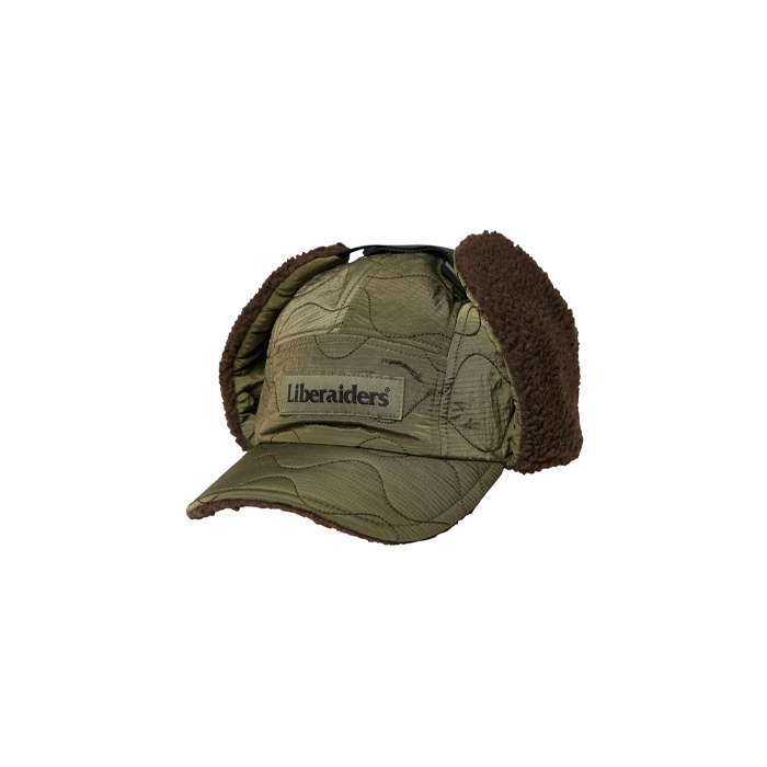 Liberaiders - Quilted Nylon Dog Ear Cap - Black