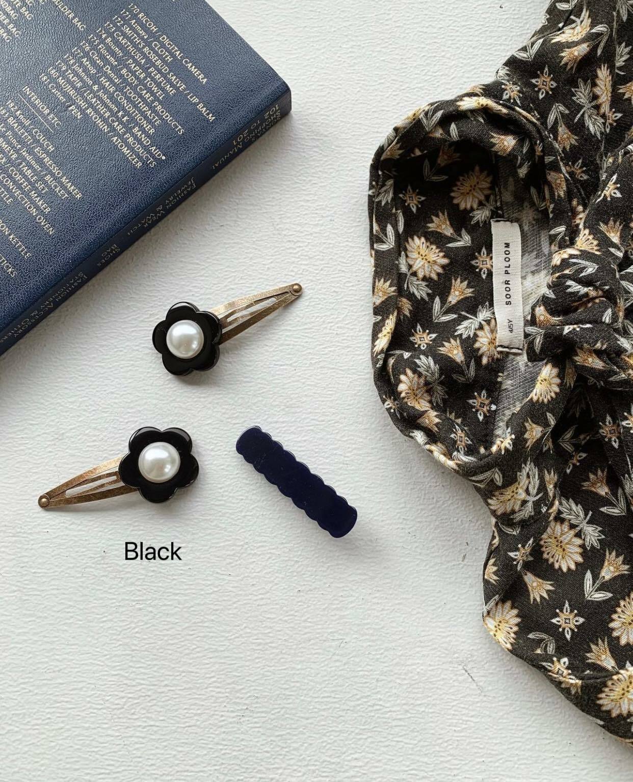 HOME AND LINEN -【共20色】Flower Hair Tie