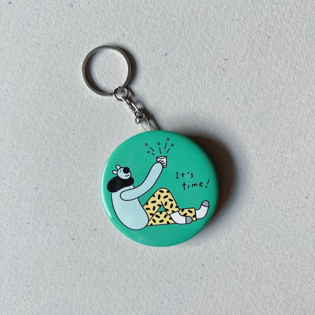 熊超人 開瓶鑰匙圈｜包大山