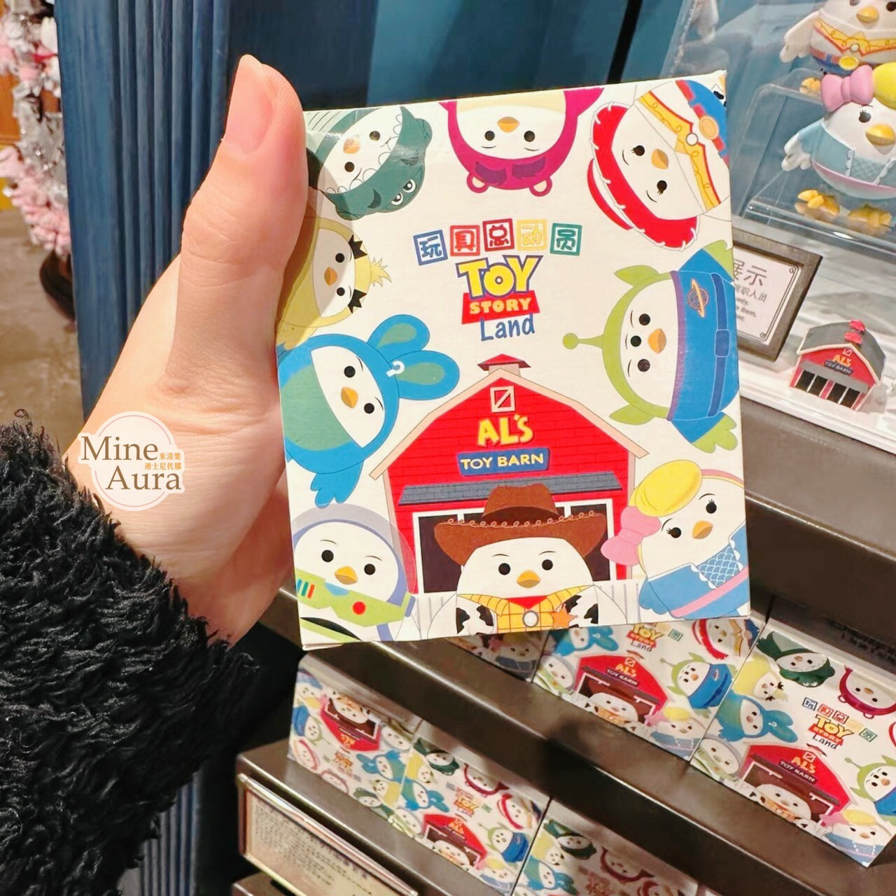 (限時特價) 艾爾玩具店 公雞裝 造型 迷你公仔 擺飾品 盲選盒 盲盒 玩具總動員 Toy Story -上海迪士尼樂園