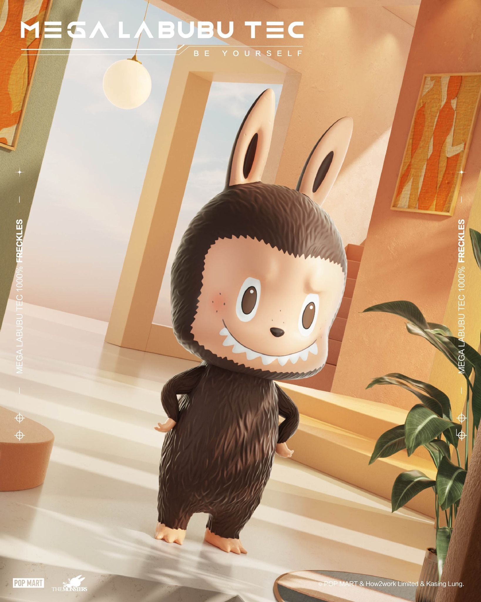 MEGA LABUBU TEC 1000% 小雀斑