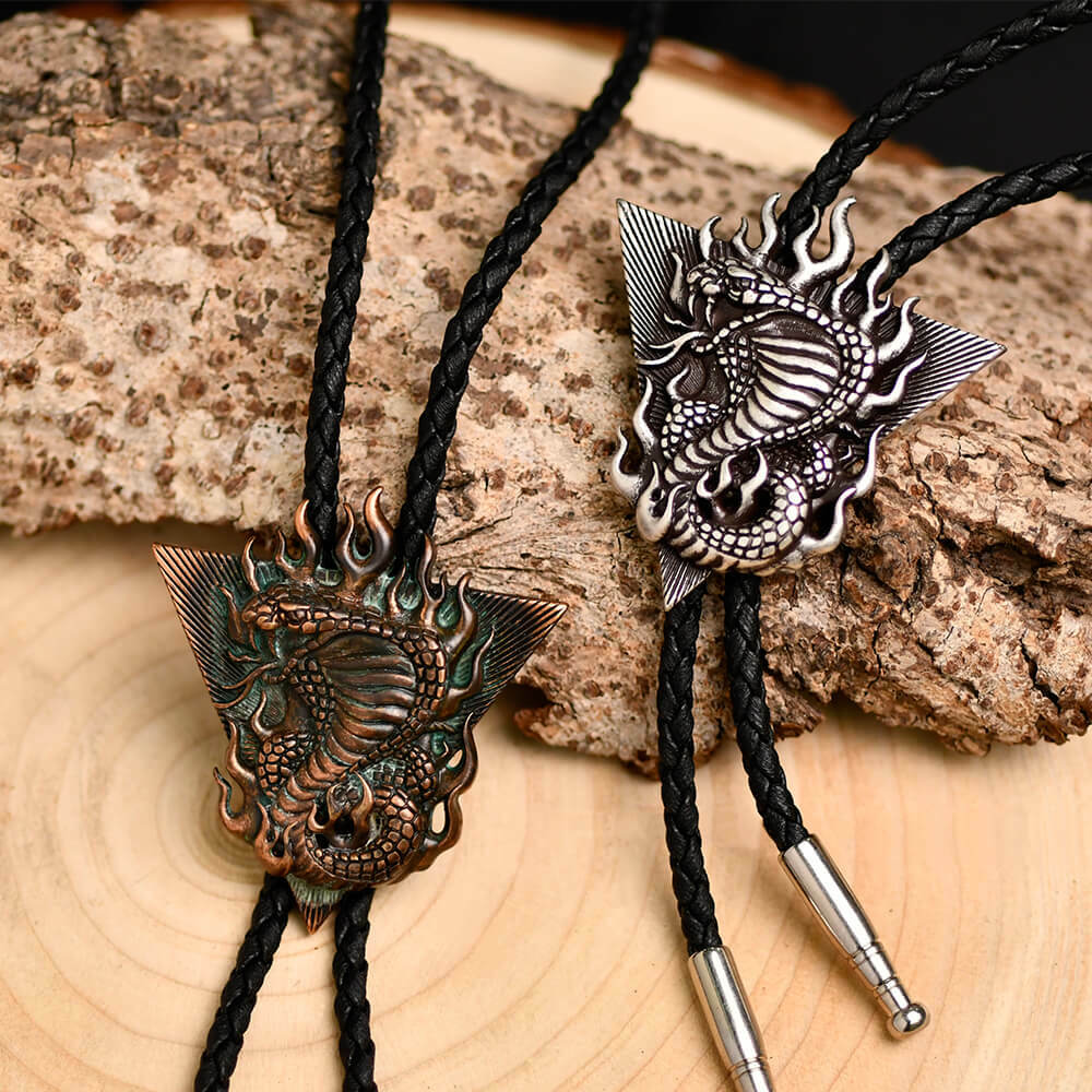 烈焰毒牙 眼鏡蛇 保羅領帶/BoloTie/美式領帶－快速出貨