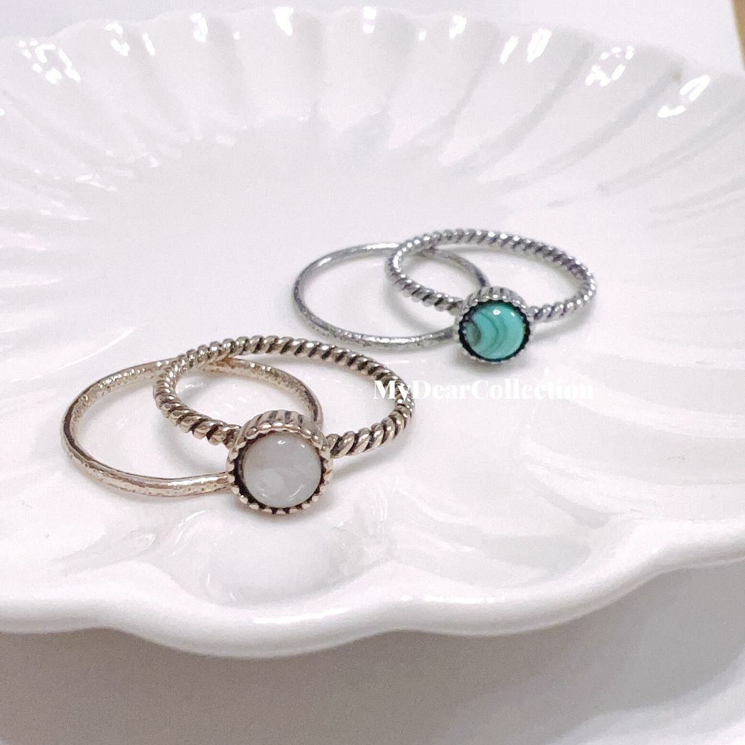現 貨 | KR 氣質Rings Set (1set 2隻)