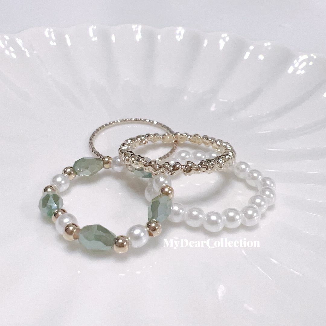 現 貨 | KR 氣質Rings Set (1set 4隻)