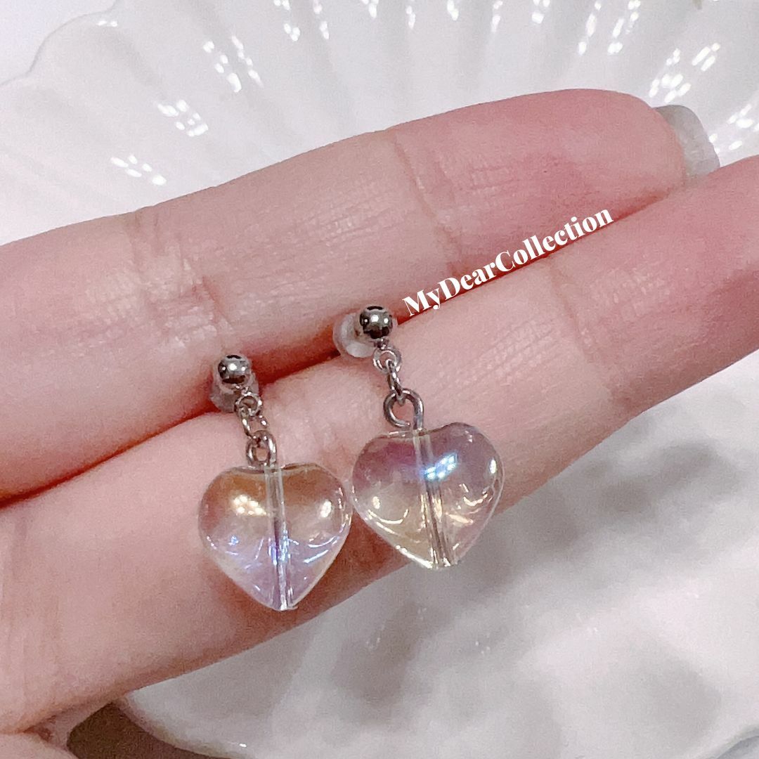 現 貨 | KR 心形  耳環 4201