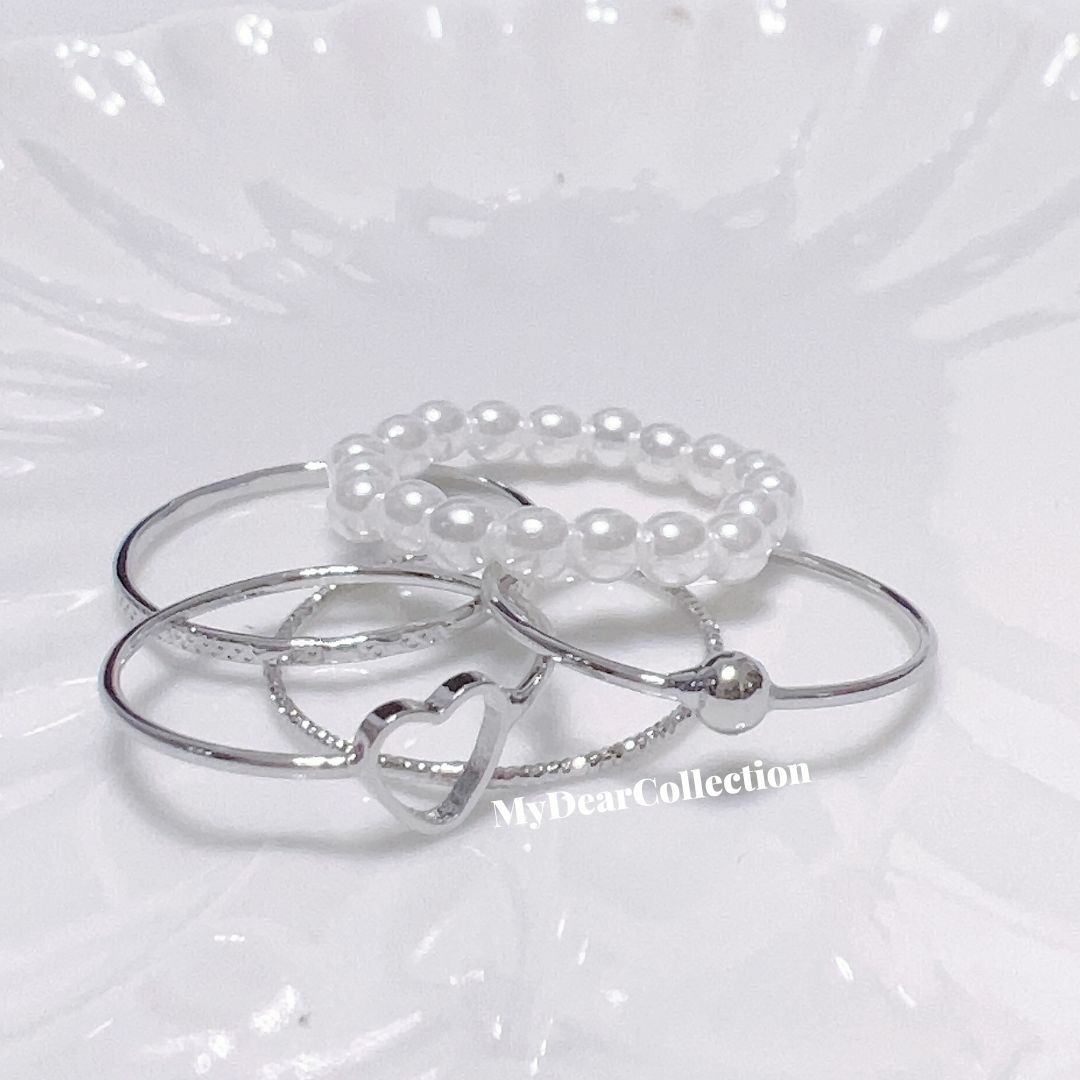 現 貨 | KR 氣質Rings Set (1set 5隻)