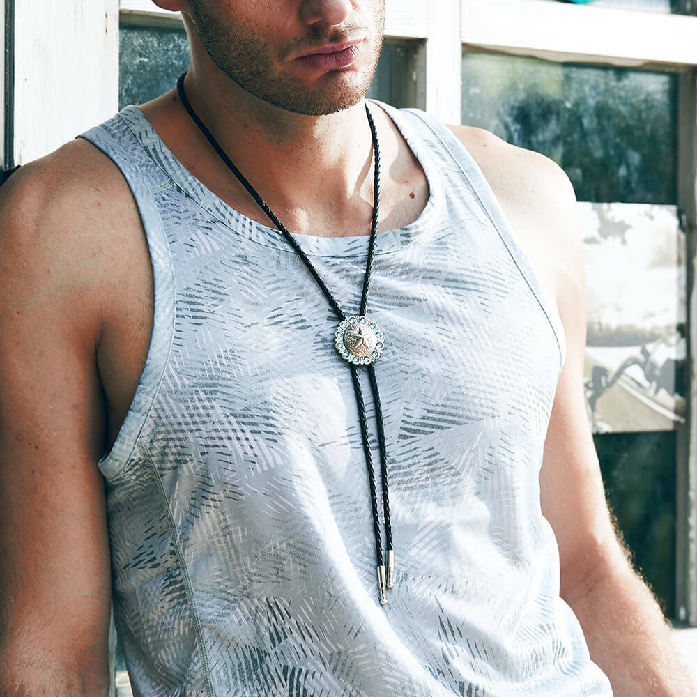 德州星復古公路 保羅領帶/BoloTie/美式領帶－快速出貨