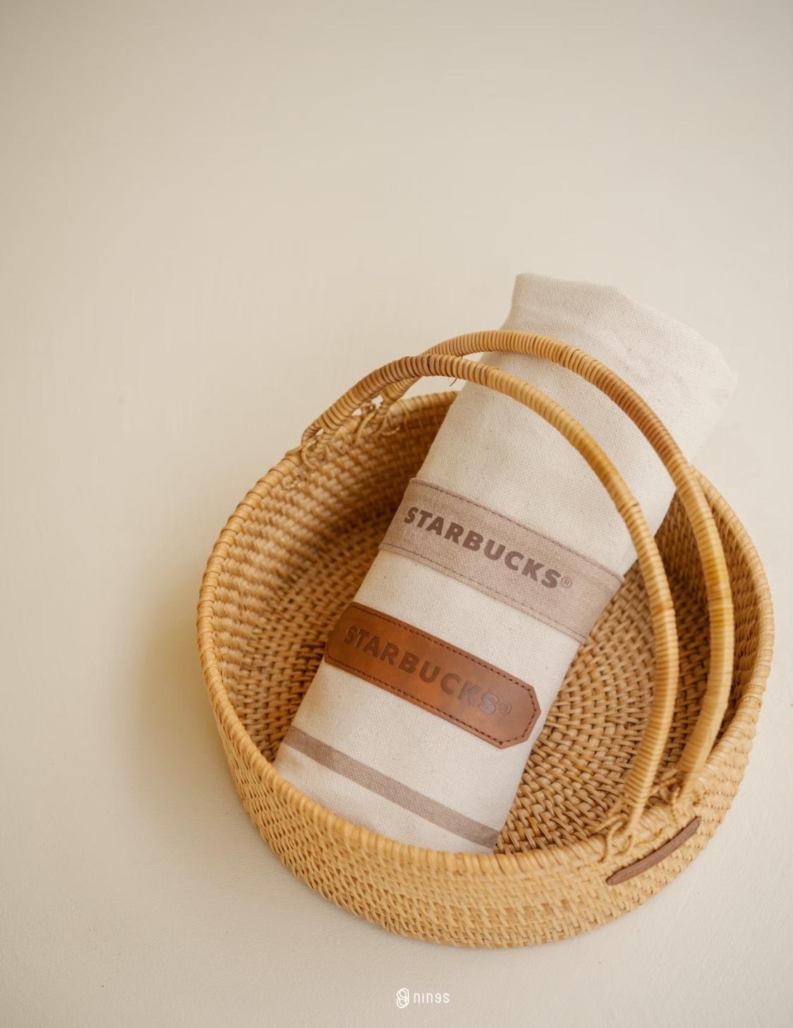 【現貨】星巴克 韓國限定 餐籃野餐墊組 STARBUCBU