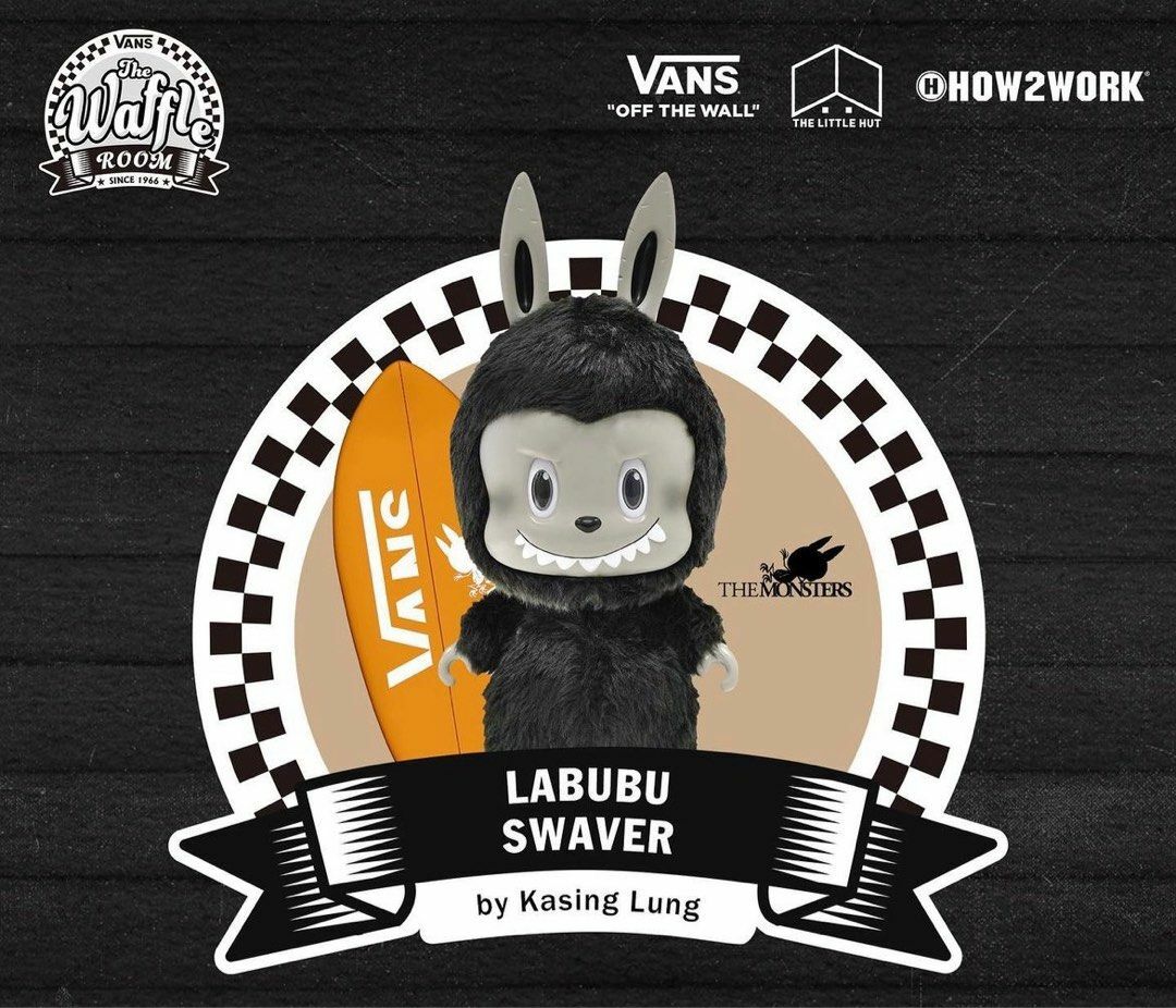 Labubu Swaver x VANS by Kasing Lung