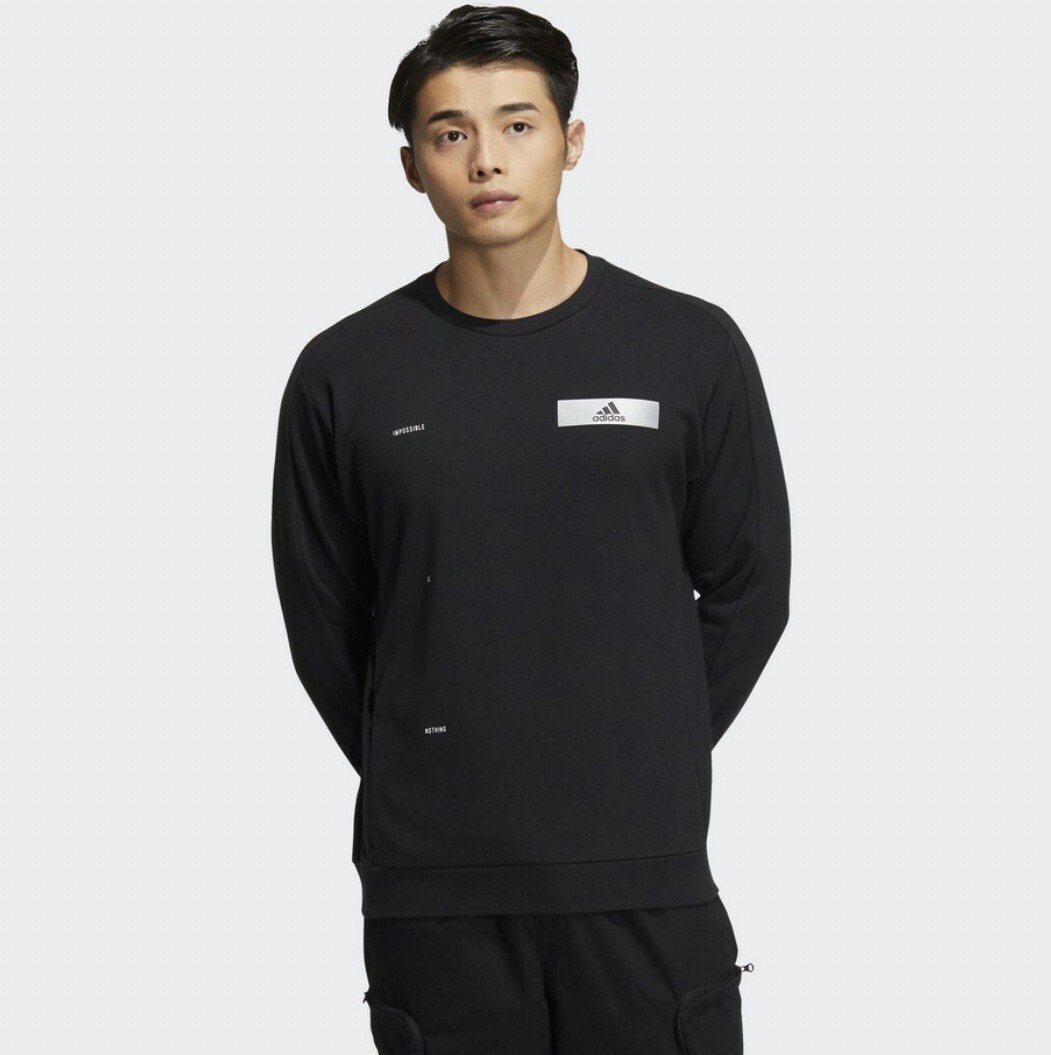 ADIDAS TH REF SWT 男 長袖上衣 黑 HY5837 Dec lu