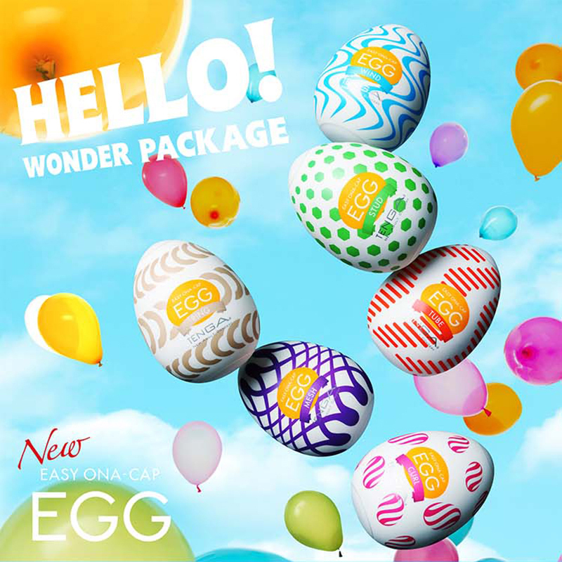 日本TENGA EGG WONDER 歡樂系列 EGG 自慰蛋