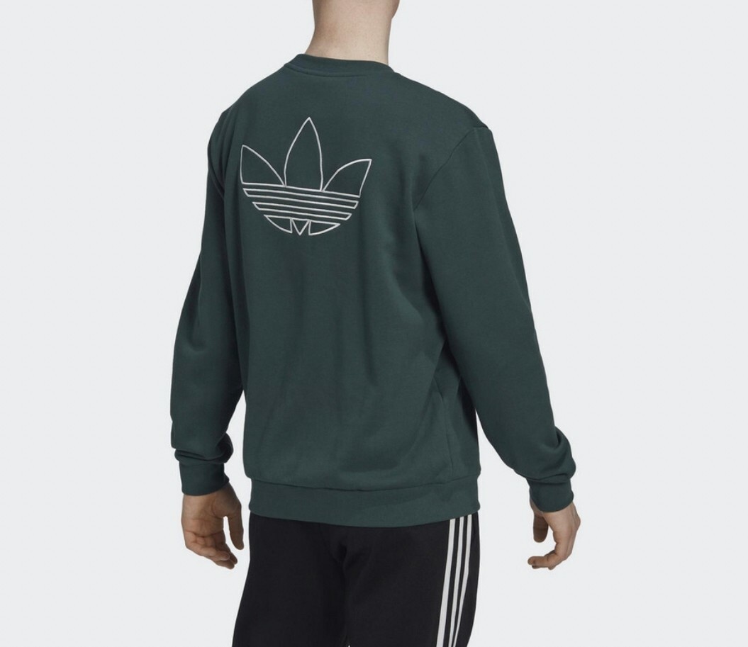 ADIDAS TREF SER CR STY 男 長袖上衣 綠 HK2792 Dec lu