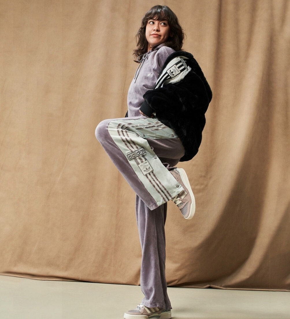 ADIDAS ADIBREAK PANT 2 女 長褲 紫 IC8126 Dec lu