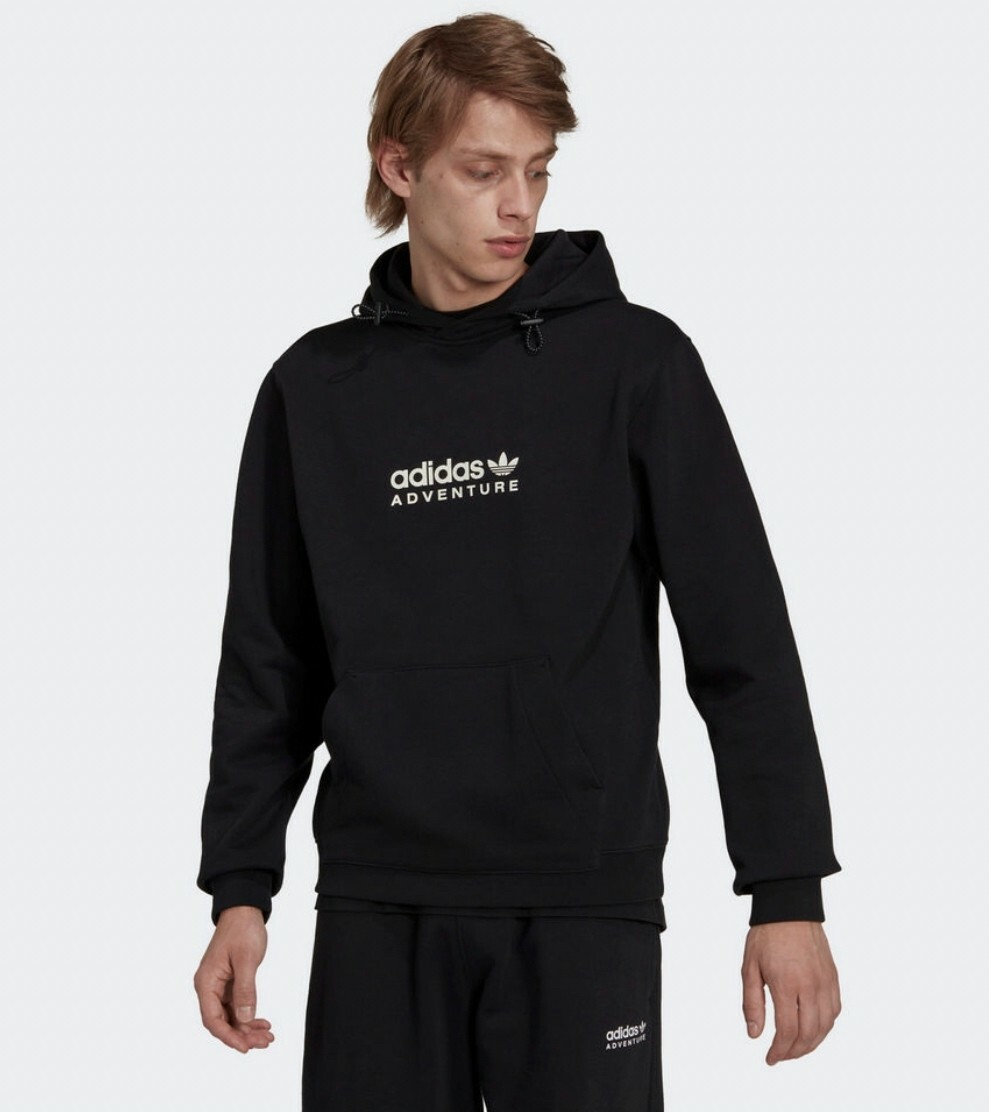 ADIDAS ADV HOODY 男 連帽T恤 黑 HK5002 Dec lu