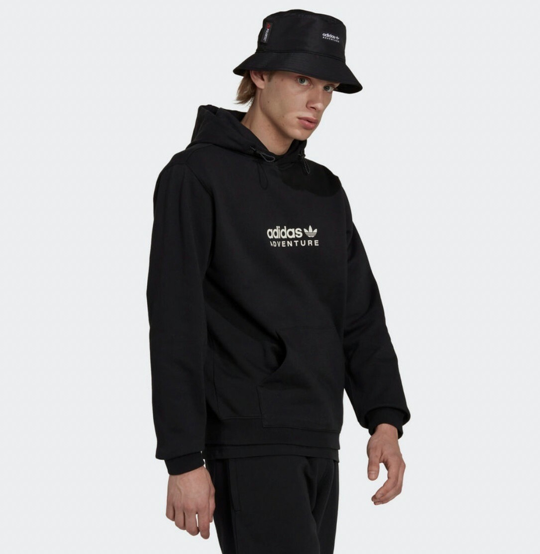 ADIDAS ADV HOODY 男 連帽T恤 黑 HK5002 Dec lu